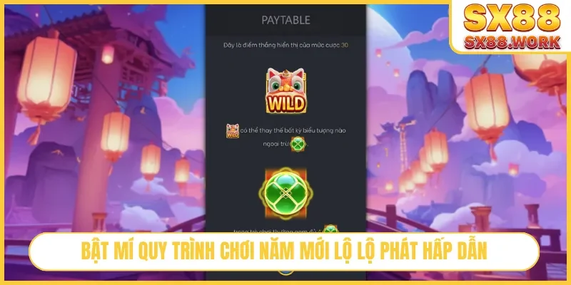 Bật mí quy trình chơi Năm Mới Lộ Lộ Phát hấp dẫn