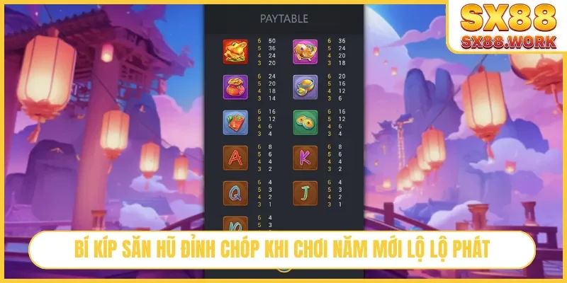 Bí kíp săn hũ đỉnh chóp khi chơi Năm Mới Lộ Lộ Phát