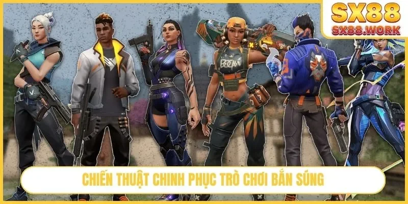 Chiến thuật chinh phục trò chơi bắn súng