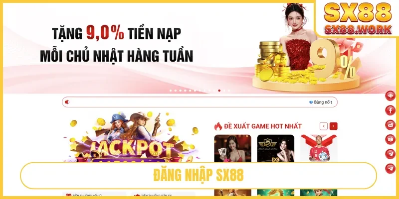 đăng nhập SX88